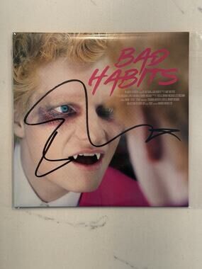 Ed Sheeran Bad Habits Signed CD Autographed #1